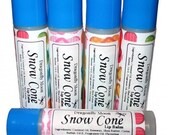 SNOW CONE Flavored Beeswax & Shea Butter Lip Balm All Natural