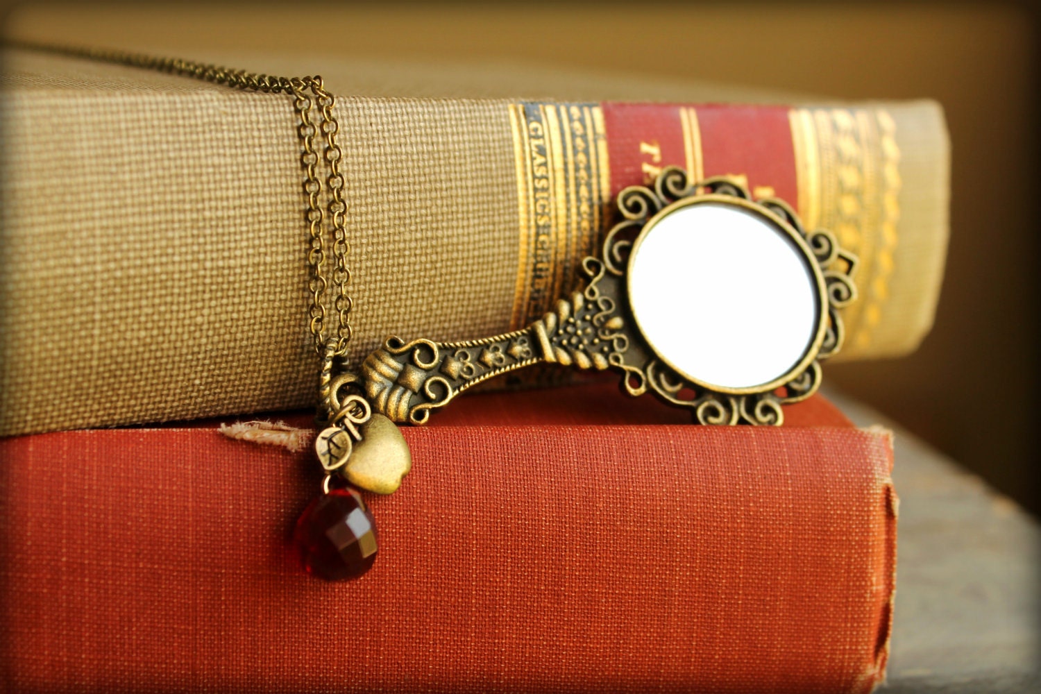 Snow White Mirror Mirror Necklace