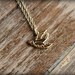 Song Sparrow Necklace in Silver