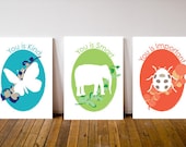 Inspirational Art Print- Set of Three-8x10 size,  You is Kind, You is Smart, You is Important- The Help