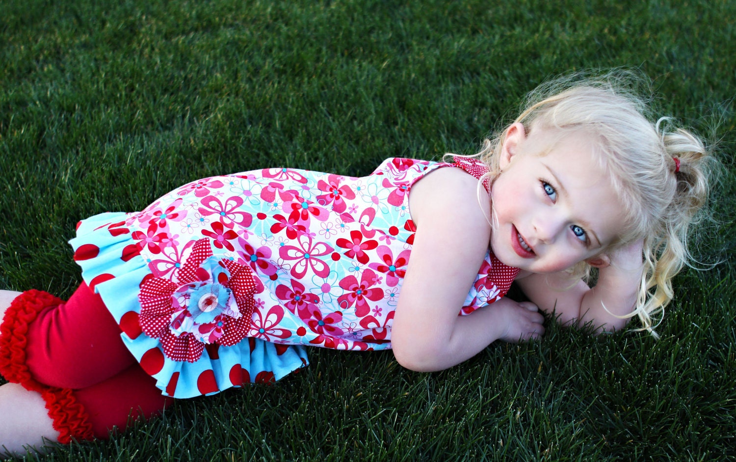 Custom Ruffle Tunic Dress/Shirt for Summer Sizes 12-18 months, 2t, 3t, 4t, 5t