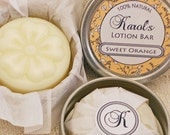 Solid Lotion Bar - Sweet Orange - Best Seller