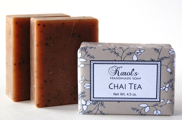 Handmade Soap - CHAI TEA - Vegan Soap