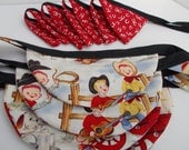 ON SALE.  Wild West Cowboy Banner Set.  Ready to Ship.