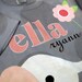 Peacock Baby Girl Onesie, Personalized Girl Infant Romper