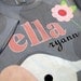 Cupcake Baby Onesie, Personalized , Infant Girl Onesies