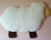 White Sheep Face on the right wall art Large