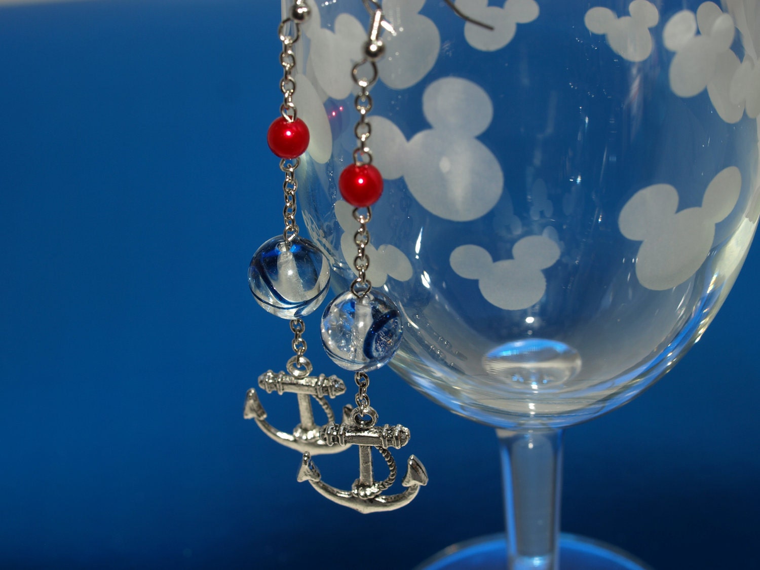 Disney Cruise Earrings, Disney Fashion,  Vacation Holiday Time Boatniks