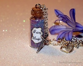 Fairy Magic Necklace and Sword of Truth Charm Disney Sleeping Beauty by Life is the Bubbles