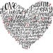 Heart Handwritten 8x10 Print