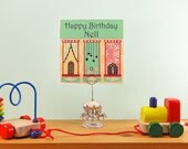 Greeting card - personalized for a New baby or a special birthday