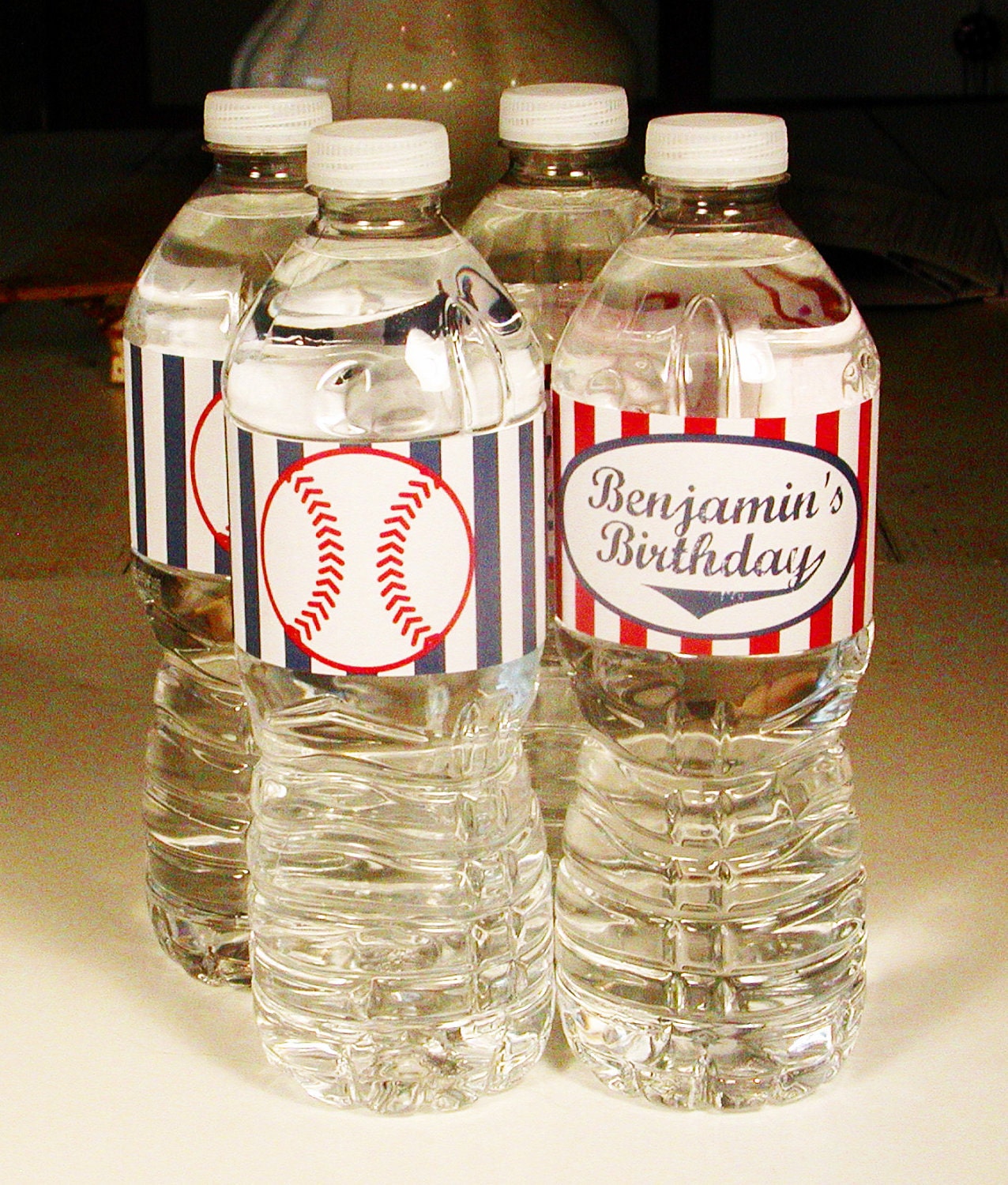Printable Baseball Party Water Bottle Labels Il_570xn