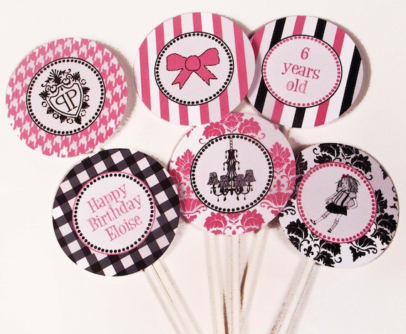 Eloise Party Cupcake Toppers Il_570xn