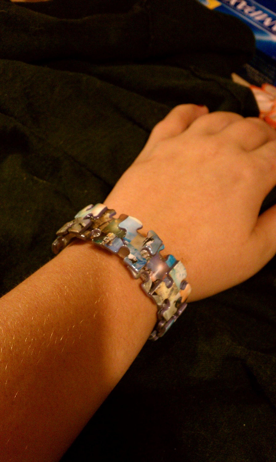 jigsaw puzzle bracelet