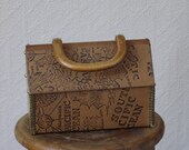 Vintage 60s box purse