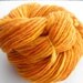 Handspun Yarn "Here Comes the Sun" Single Ply Corriedale Wool