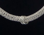 Viking Knit Necklace - SilverWaveDesign