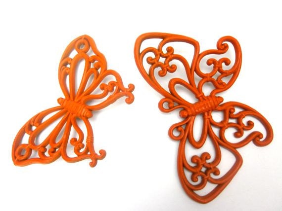 Butterfly Spring Orange Set