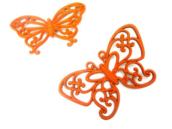 Butterfly Spring Orange Set