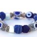 Nothing Grouchy About Oscar Bracelet - Handmade Evil Eye Beads