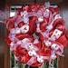 RED VALENTINE WREATH
