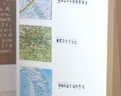 Personalised Map Card