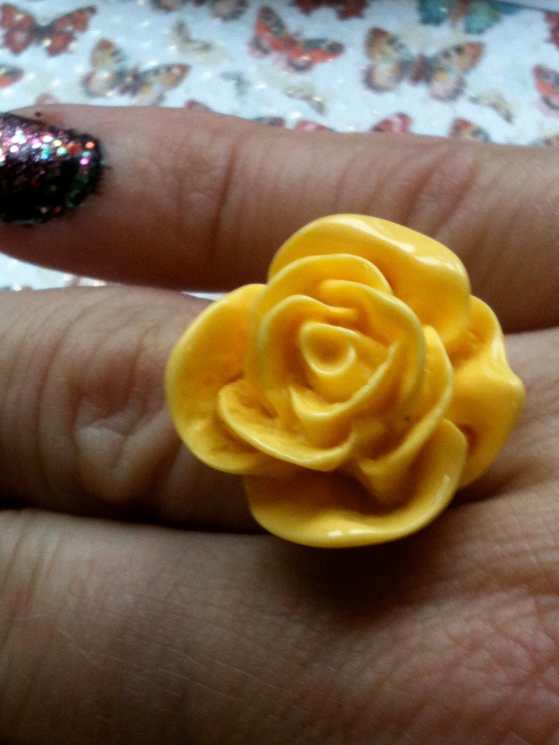 El Mexicano Verano Rose Ring: Gloria de Luz del Sol