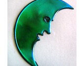 Rare Vintage Oilie Liquid Man in the Moon Sticker 80's Oily