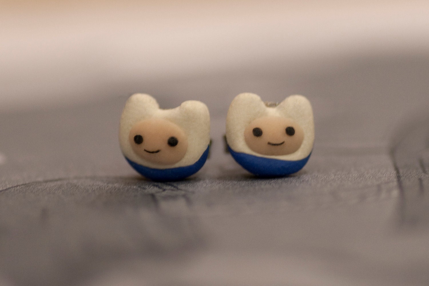 Adventure Time Finn The Human Earrings