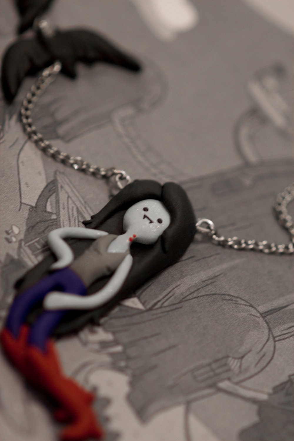Adventure Time Marceline Vampire Queen Necklace