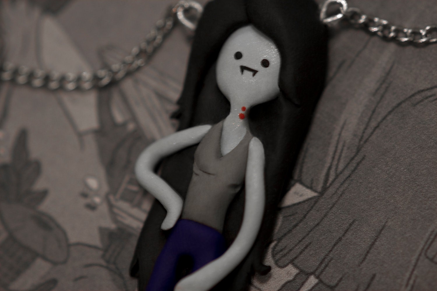 Adventure Time Marceline Vampire Queen Necklace