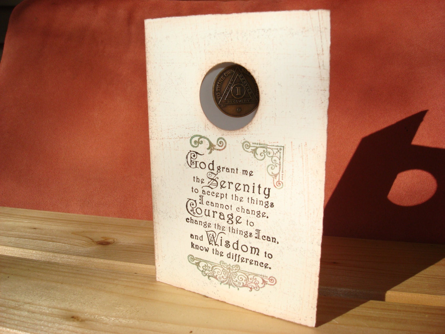 AA Sobriety Birthday Card