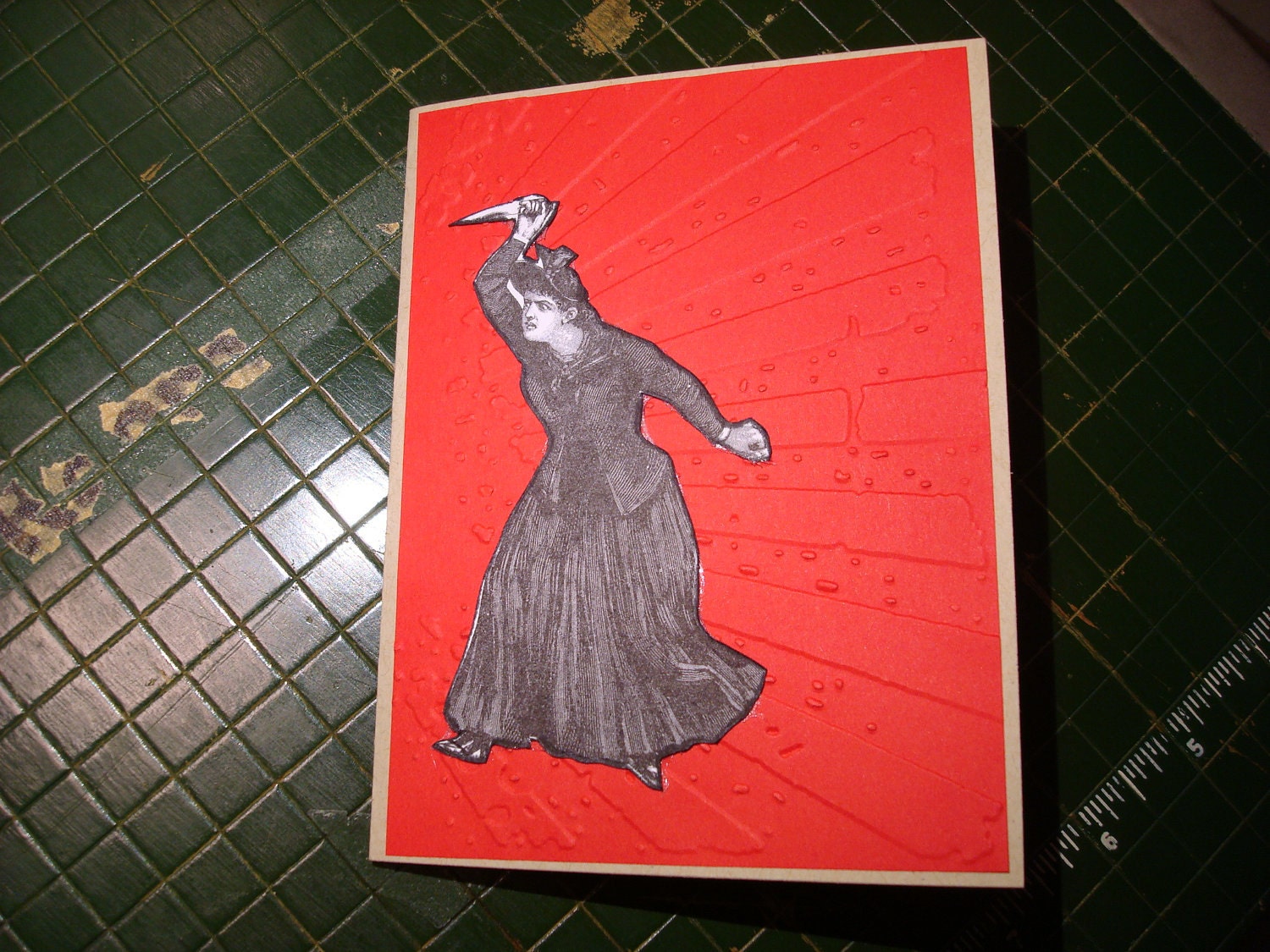 WARNING PMS Mature Card