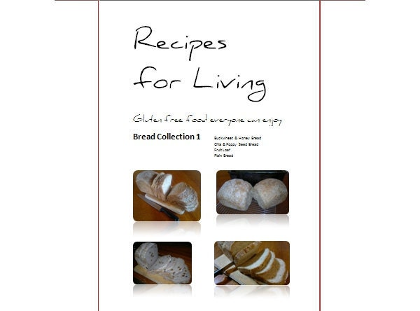 Bread Collection 1 (gluten free and dairy free bread)