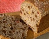 Buckwheat Fruit Bread (gluten free & dairy free)