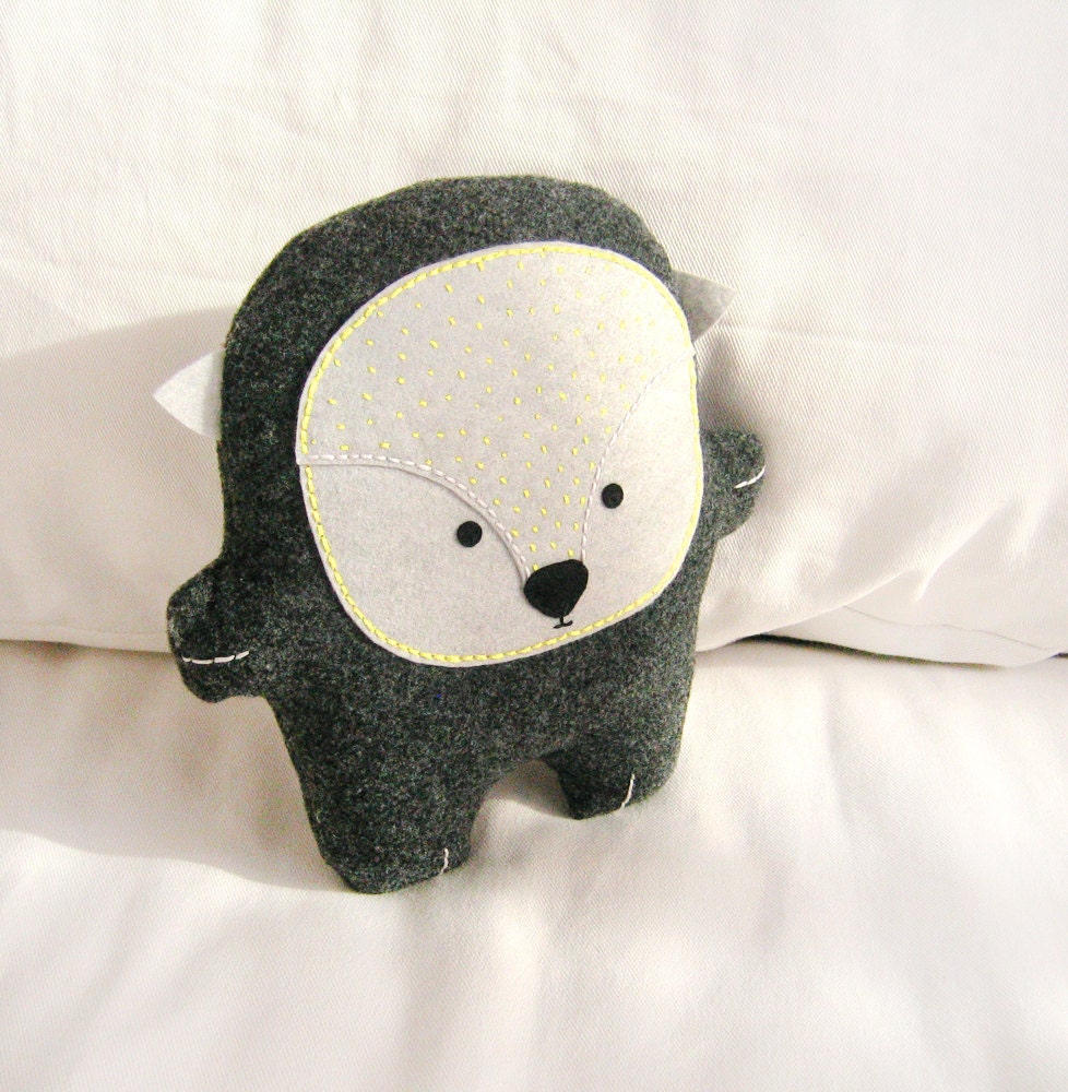 Bambak, stuffed adorable hedgehog