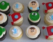 Astro Boy Cupcake/Cookie Toppers - 1 Dozen Il_170x135