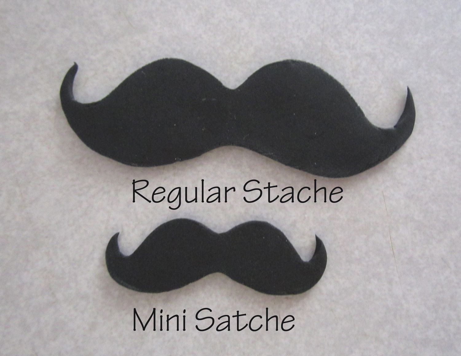 Mustache Cupcake/Cookie Topper Assortment - 1 Dozen MINI Size Il_570xn