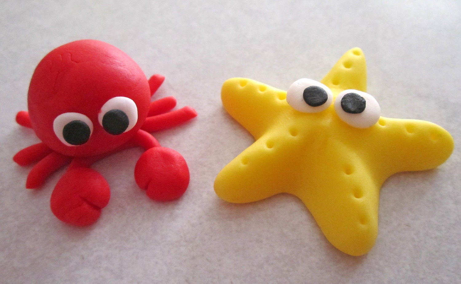 Sea Creature Cupcake Toppers - 1 Dozen