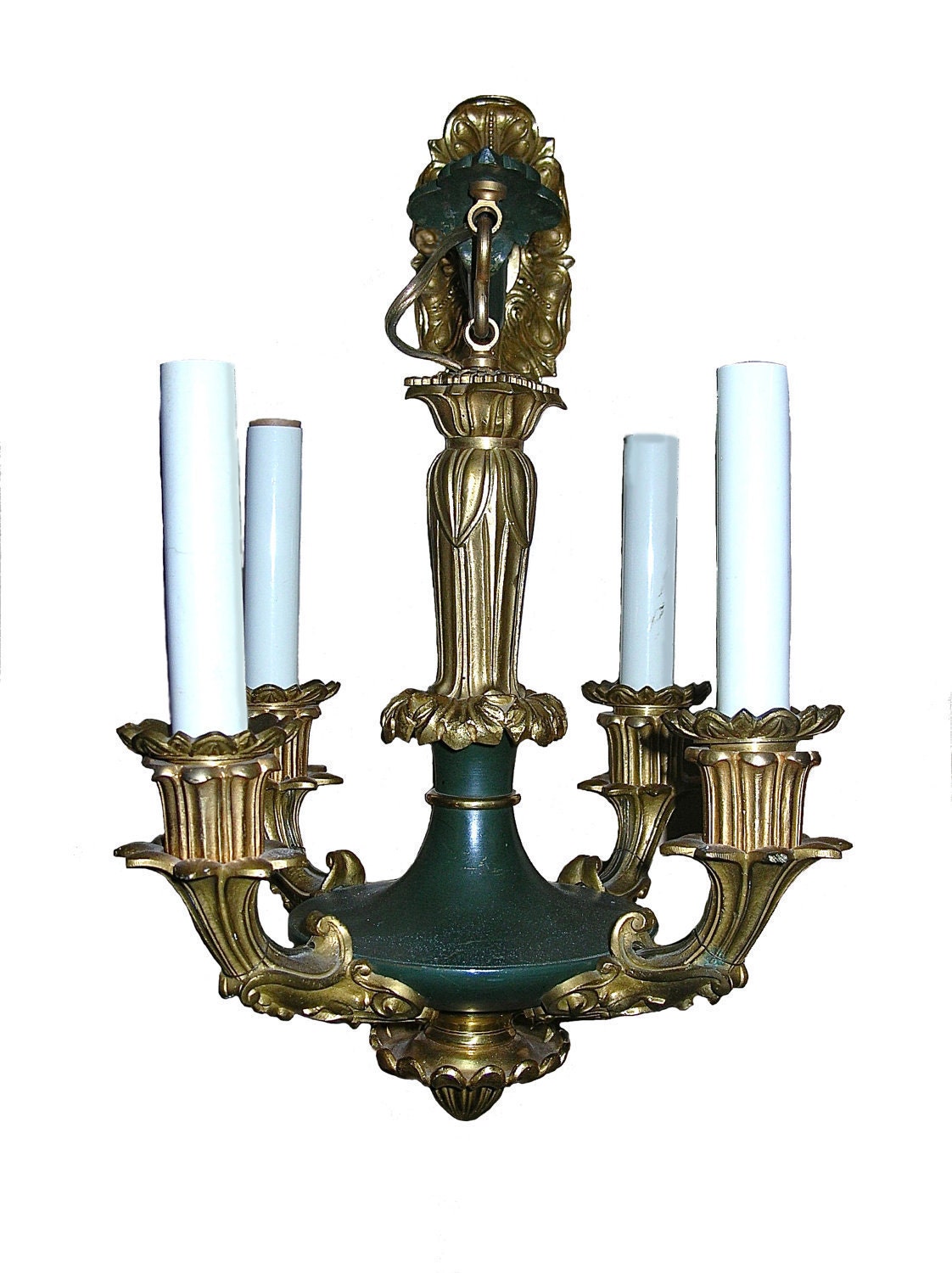 Pair of French Empire Bronze Sconces