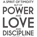 Don't be Timid. 2 Timothy 1:7. 8x10.  DIY. Printable Christian Poster. PDF. Bible Verse.
