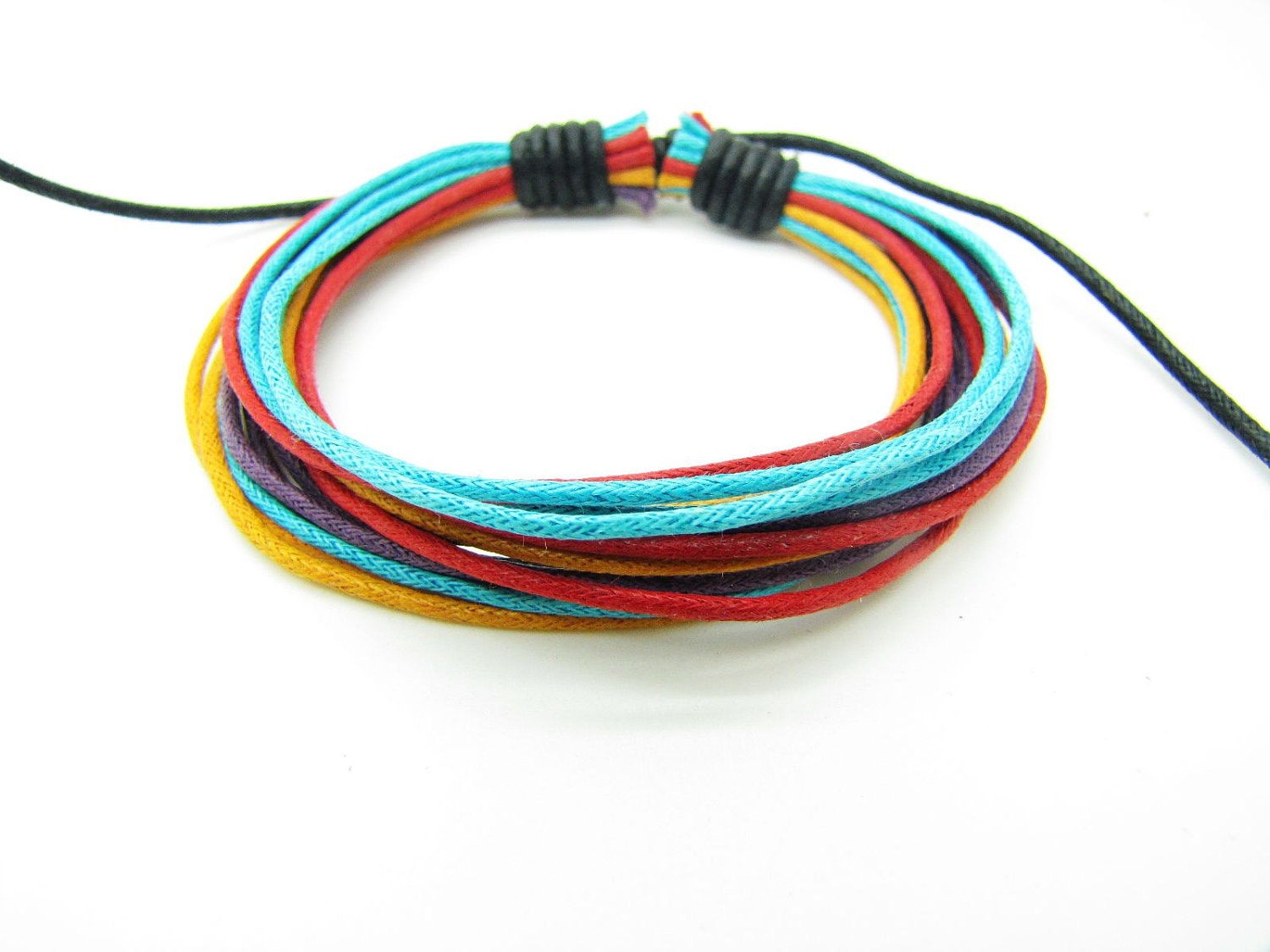 fashion Adjustable leather Cotton Rope Woven Bracelets mens bracelet cool bracelet jewelry bracelet bangle bracelet  cuff bracelet 803S