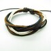 fashion Adjustable leather Cotton Rope Woven Bracelets mens bracelet cool bracelet jewelry bracelet bangle bracelet  cuff bracelet 866S