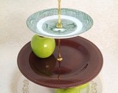 3 Tier Cake Stand Tidbit Tray A Tribute to "V"