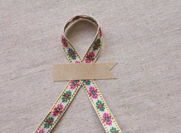 RB76,Mary Antique Gold Mix Ribbon 10mm (90cm)