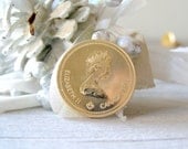 1976 Canadian Olympic coin, 100 dollar, collectible gold coin - MeshuMaSH