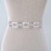 Bridal Sash Rhinestone Belt - Emmaline
