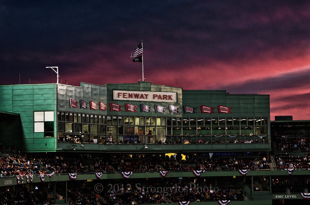 Fenway Park Sunset