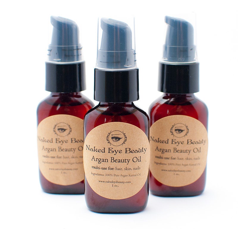 Pure Argan Beauty Oil 1 oz. with Geranium Essential OIl