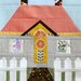 Paper piecing pattern - instant download digital pattern - PDF sewing pattern - White Picket Fence
